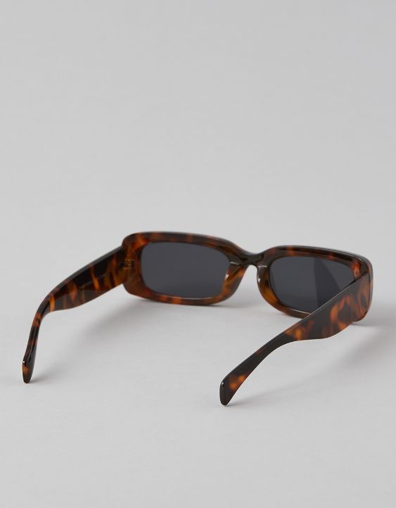 AEO Rectangular Tortoise Sunglasses