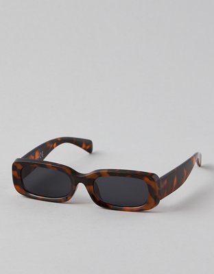 AEO Rectangular Tortoise Sunglasses