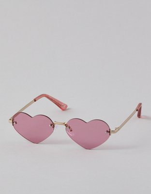 American eagle cheap heart sunglasses