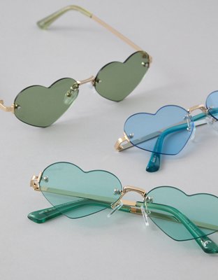Женские солнцезащитные очки American Eagle AEO Heart-Shaped Sunglasses Party 3-Pack — фото 3