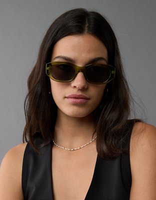 AEO Angular Olive Sunglasses