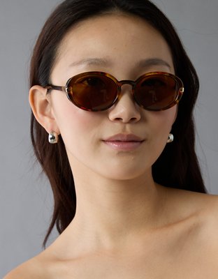 AE Round Tortoise Shell Sunglasses