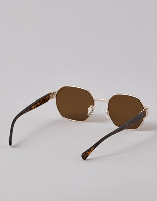 Lunettes De Soleil Aerie Round Flag Star - Modèle Femme Bleu & Blanc - Neuf Avec étiquettes