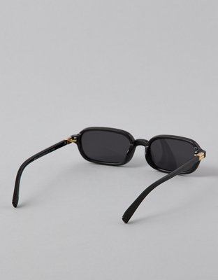 American Eagle Black Sunglasses AEO Black Sunglasses | American Eagle main image 2