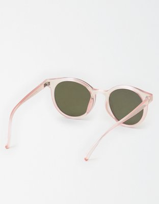 Женские солнцезащитные очки American Eagle AEO Pink Round Sunglasses — фото 2