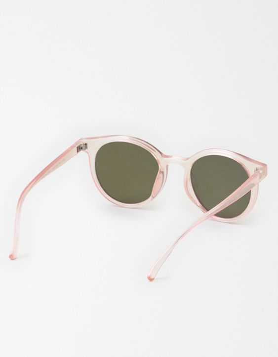 AEO Pink Round Sunglasses