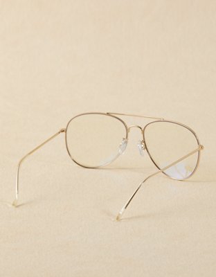 AE Metal Frame Blue Light Eyeglasses