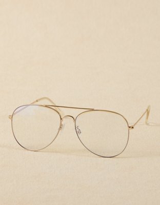 AE Metal Frame Blue Light Eyeglasses