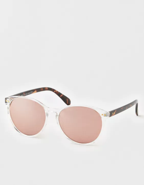 AEO Silver Flash Lens Sunglasses