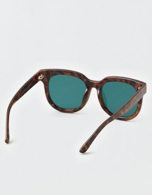 Женские солнцезащитные очки American Eagle AEO Square Tortoise Sunglasses — фото 2