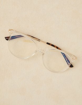 Женские очки American Eagle AE Clear Frame Bluelight Eyeglasses, цвет: Прозрачный — фото 3
