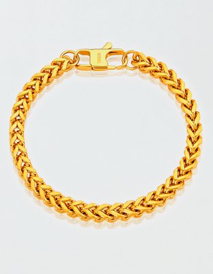 Мужские топы American Eagle West Coast Jewelry Stainless Steel 8mm Figaro Chain Bracelet — фото 2