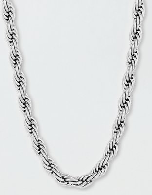 West Coast Jewelry Stainless Steel Spiga Chain Necklace