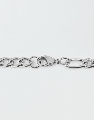 West Coast Jewelry Stainless Steel Figaro Chain Necklace