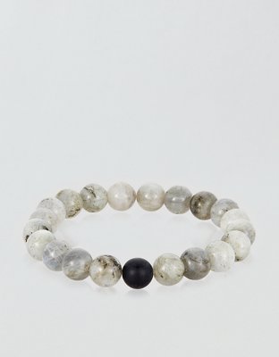 West Coast Jewelry Natural Stone Bead Stretch Bracelet