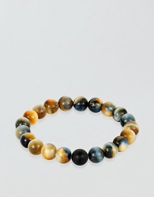 West Coast Jewelry Natural Stone Bead Stretch Bracelet