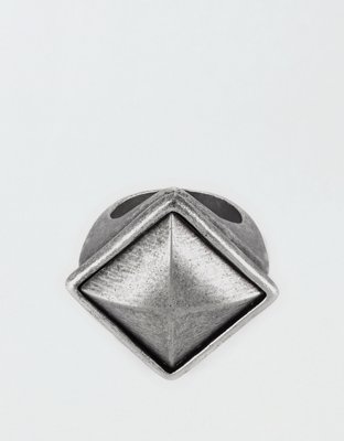 American Eagle West Coast Jewelry Antiqued Faceted Pyramid Ring — фото 2