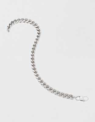 Мужской браслет West Coast Jewelry Franco Chain Stainless Steel, цвет: Серебряный — фото 2