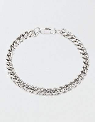 West Coast Jewelry Men's Franco Chain Stainless Steel Bracelet
