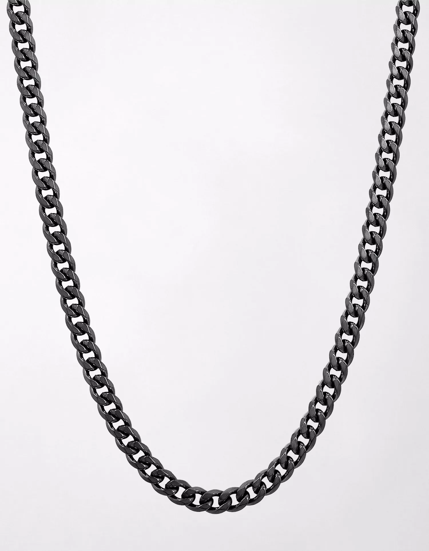 West Coast Jewelry Plated Stainless Steel Curb Chain