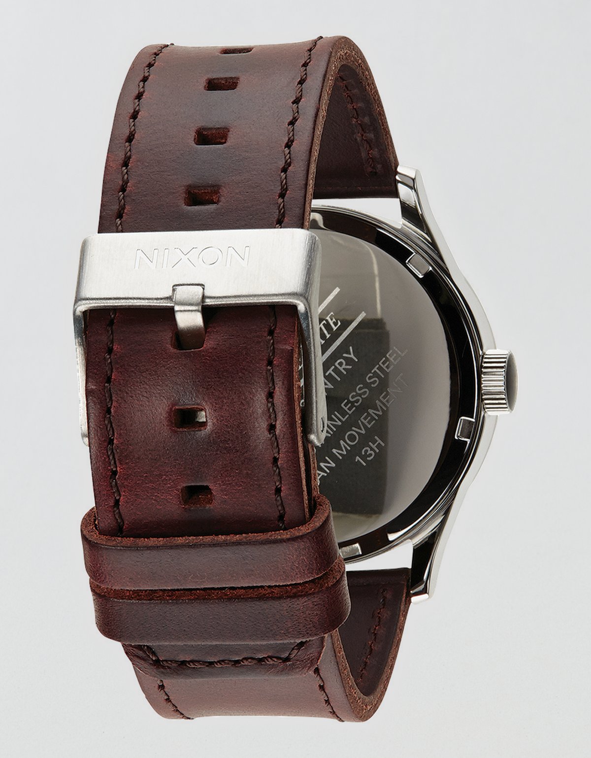 Nixon Sentry Leather Watch - image 2