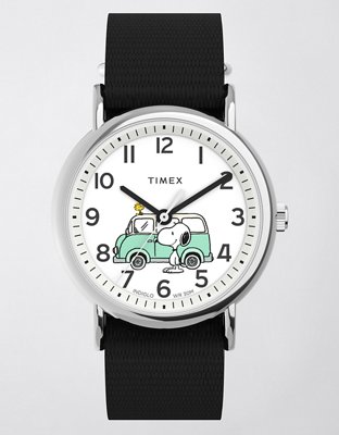 Timex Weekender x Peanuts Van 38mm Fabric Strap Watch