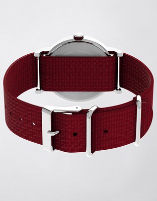 Мужские часы Timex Weekender x Peanuts Balloon 38mm Fabric Strap Watch, цвет: Красный — фото 4