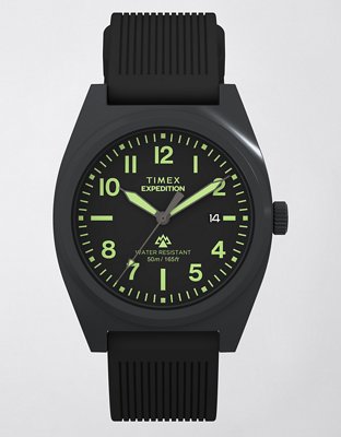 Timex Expedition® Capstone 39mm Silicone Strap Watch