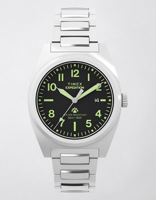 Timex Expedition® Capstone 39mm Stainless Steel Bracelet Watch