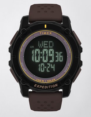 Timex Expedition Ridge Solar 49mm Silicone Strap Watch | AE