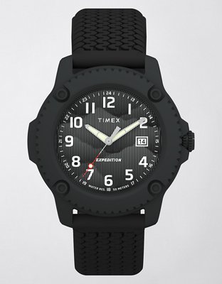 Timex Expedition® Timber 42mm Silicone Strap Watch