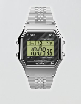 Timex Men's T80 34mm Stainless Steel Bracelet Watch