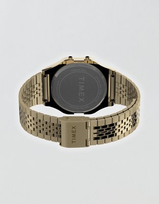 Мужские часы American Eagle Timex Men's T80 34mm Stainless Steel Bracelet Watch — фото 2