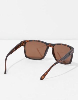 Мужские головные уборы American Eagle San Diego Hat Company Square Frame Sunglasses — фото 2