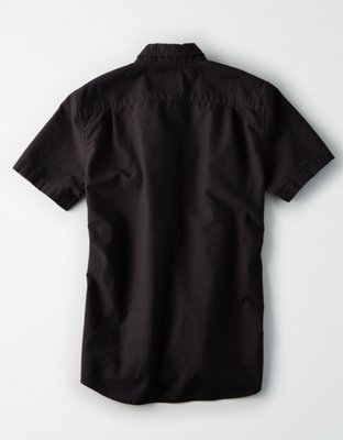 AE Short Sleeve Oxford Button Down Shirt