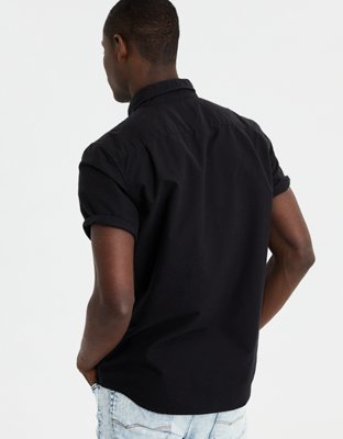 AE Short Sleeve Oxford Button Down Shirt