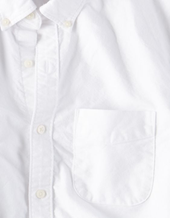 AE Short Sleeve Oxford Button Down Shirt