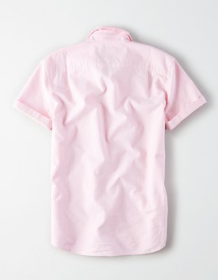AE Short Sleeve Oxford Button Up Shirt