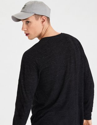 Мужские футболки American Eagle AE Raglan Long-Sleeve Graphic T-Shirt — фото 3