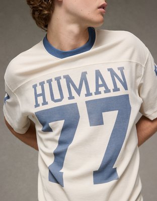 AE Pride Boxy Graphic Football T-Shirt