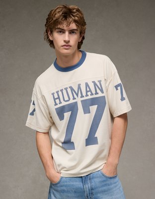 AE Pride Boxy Graphic Football T-Shirt