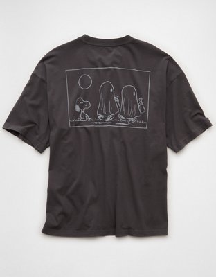 AE Boxy Halloween Snoopy Graphic T-Shirt