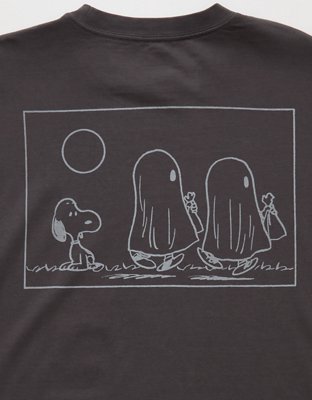 AE Boxy Halloween Snoopy Graphic T-Shirt