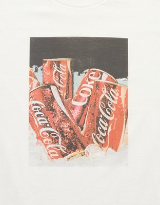 AE Boxy Coca-Cola Graphic T-Shirt