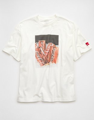 AE Boxy Coca-Cola Graphic T-Shirt