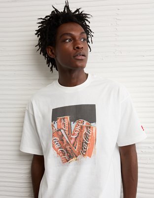 AE Boxy Coca-Cola Graphic T-Shirt
