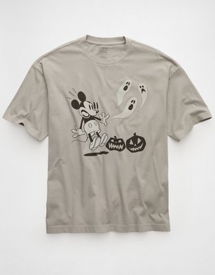 AE Boxy Halloween Mickey Mouse Graphic T-Shirt