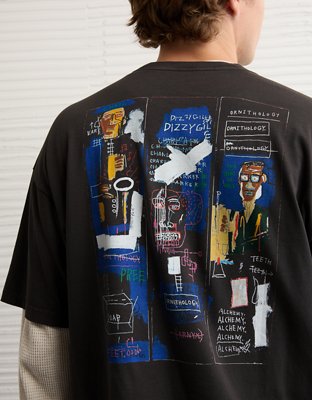 AE Boxy Jean-Michel Basquiat Graphic T-Shirt