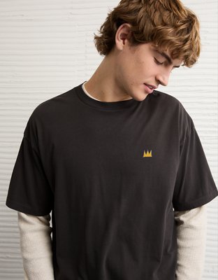 AE Boxy Jean-Michel Basquiat Graphic T-Shirt