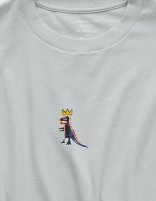 AE Boxy Jean-Michel Basquiat Graphic T-Shirt
